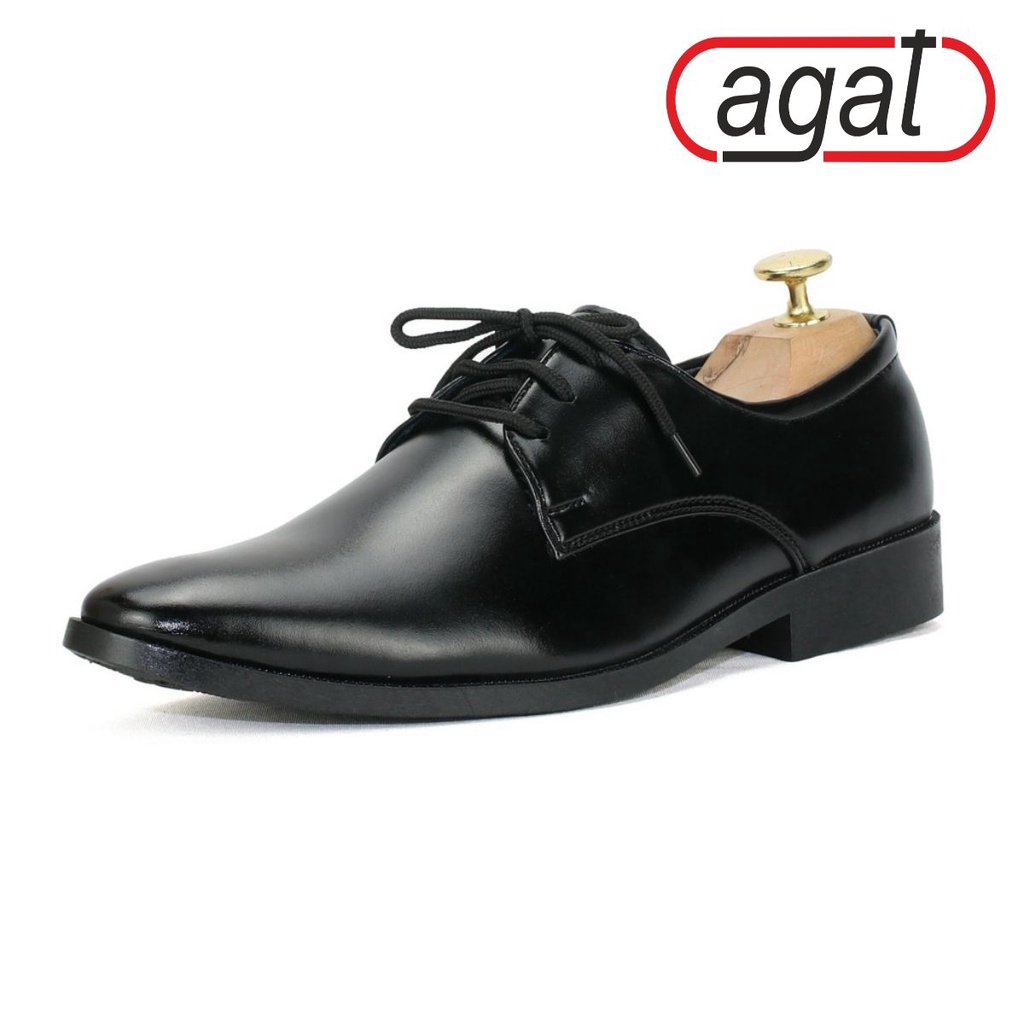 Giầy Da Nam AGAT Dáng Tây Lười Chất Da Đẹp Cao Cấp,Đế Khâu Cực Bền Form Mọi Công Sở Sang Trọng Màu Đen- M572 sp20