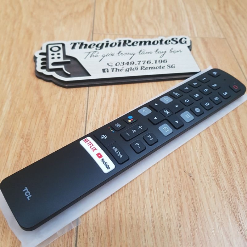 REMOTE ĐIỀU KHIỂN TIVI TCL GIỌNG NÓI HÀNG CHÍNH HÃNG (NÚT YOUTUBE&amp;FPT)