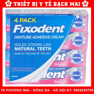 Keo Dán Răng Giả Fixodent 68g MỸ [Cam Kết Chính Hãng]