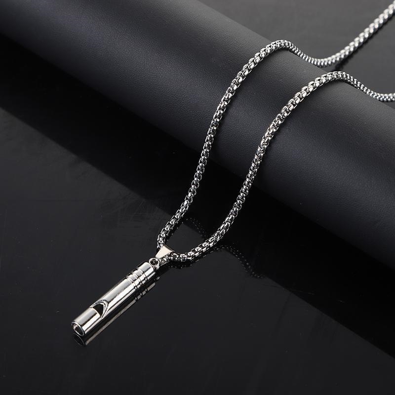 Dây Chuyền Mặt Còi Thổi Phong Cách Hip Hop Đơn Giản Cho Nam Và Nữ F730
