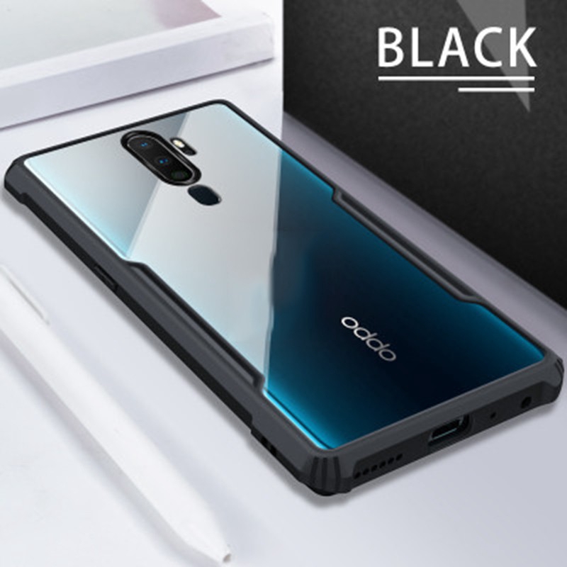 Ốp Điện Thoại Trong Suốt Cho OPPO A5 A9 2020 A53 A92 A72 A52 A31 A8 A3S A12E A5S A7 A12 A7X A54 A74 A95 A94 A76 A55 A58 A78 A91 4G