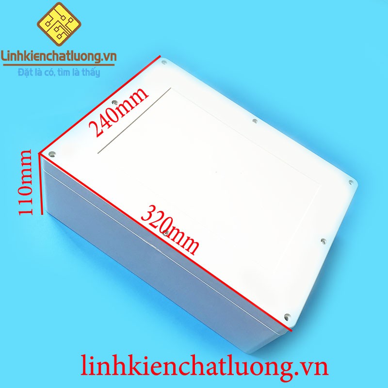 Hộp nhựa 320x240x110mm chống ẩm