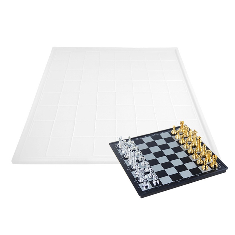 Khuôn Silicone Làm Đồ Thủ Công Hình Quân Cờ Vua Độc Đáo