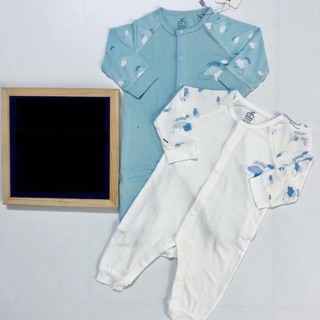 Lapome - Bộ body dài hoạ tiết mây cho bé yêu