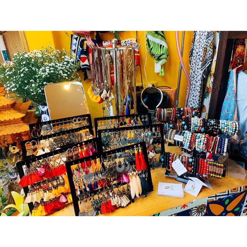 Khuyên tai Boho phong cách Vintage