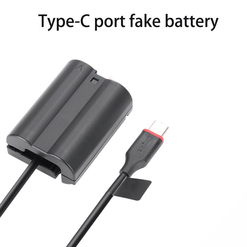 Cáp Nguồn USB Type-C USB-C Sang EN EL15 Cho Máy Ảnh D7100 D800 D810 D7200 D7000 D750