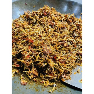 CÁ CƠM MỜN SỮA RIM TỎI ỚT 250gr
