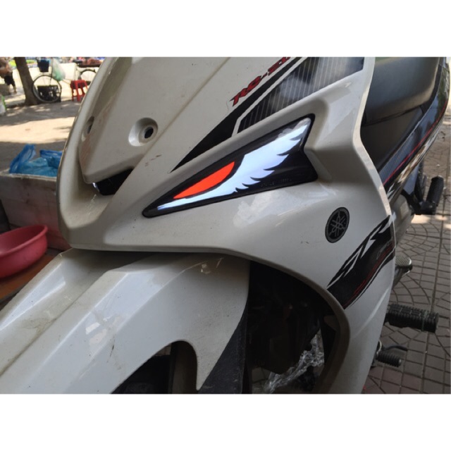 Đèn audi cánh chim cho sirius fi