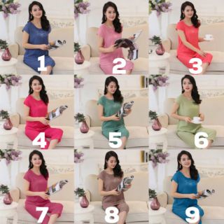 Bộ đũi mặc nhà cho mẹ