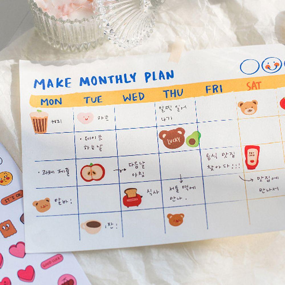 Miếng Dán Trang Trí Sổ Tay / Nhật Ký / Điện Thoại Họa Tiết Thần Tượng Dễ Thương