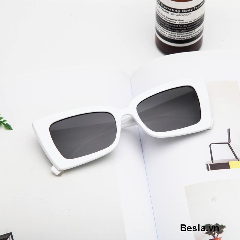 Kính Mát Gọng Vuông Nhỏ Thiết Kế Đơn Giản Thời Trang Cho Nam Và Nữ
