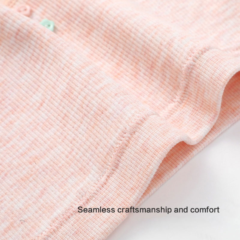 Haha Puberty Áo lót vải cotton Không Dây Không Đường May Họa Tiết Gấu Hoạt Hình Dễ Thương Cho Nữ