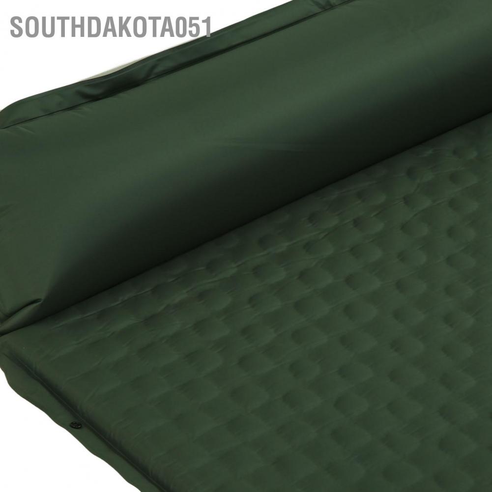 Hàng HOT Đệm hơi nệm hơi tự bơm kèm gối cắm trại dã ngoại Giường Nệm lều cắm trại Tự động bơm hơi đa chức năng【Southdakota051】