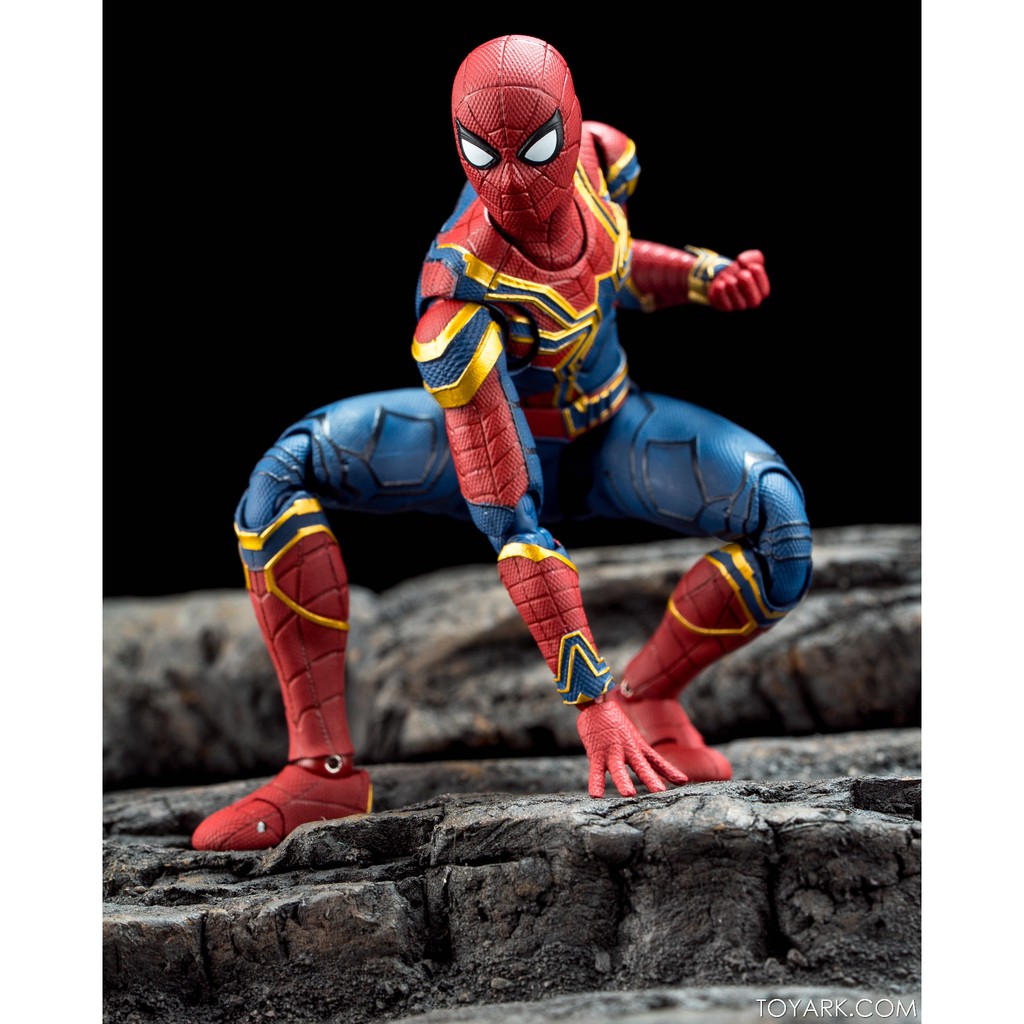 Mô hình SHF Iron Spider Avenger Infinity War size 16cm - SHF Spider Man (BL)