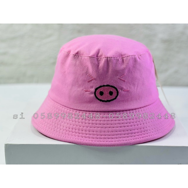 MŨ TAI BÈO THÊU CON 🐷 HEO ỦN ỈN NAM NỮ HÀN QUỐC