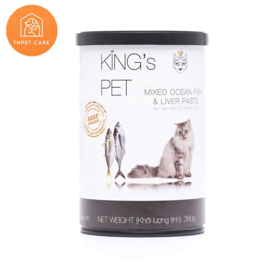 [Ngon số 1] Pate  King’s Pet lon 380g 100% chính hãng