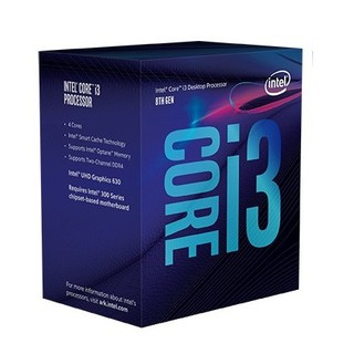 Bộ vi xử lý cpu intel core i3 8100 box
