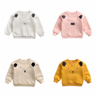 Áo Thun Sanlutoz In Họa Tiết Động Vật Dễ Thương Phong Cách Unisex Cho Bé Sơ Sinh