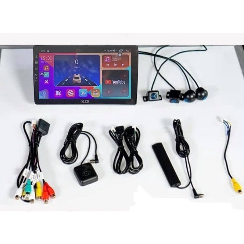 Màn Hình DVD Android Ô Tô OLED C8S Chính Hãng Tích Hợp Camera 360 2022