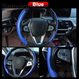 Set 2 Ốp Bảo Vệ Vô Lăng Xe Hơi BMW E30 E36 E39 E46 E60 E61 E70 E71 E90 E91 X1 X3 X5 X6 Bằng Sợi Carbon