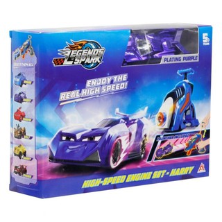 ĐỒ CHƠI LEGEND SPARK - Bộ xe đua và bệ phóng cơ bản Harry Thần Tốc - MÃ SP YW222012