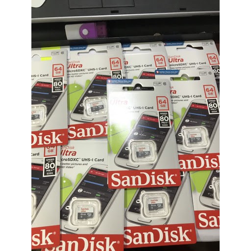 Thẻ Nhớ Micro SanDisk Ultra 64GB | BigBuy360 - bigbuy360.vn