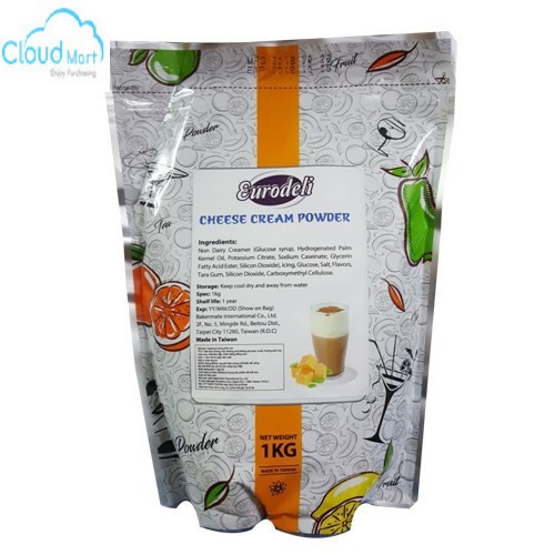 Bột Váng Sữa Phô Mai Cheese Cream Powder Eurodeli 1kg - Nguyên liệu pha chế CLOUD MART