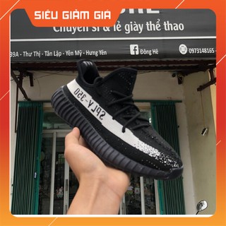 GIẦY YZ 350 ĐEN VIỀN TRẮNG [ MIỄN PHÍ VẬN CHUYỂN ]