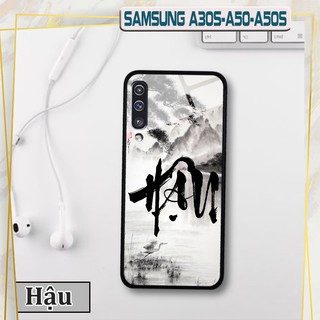 Ốp lưng kính 3D Samsung A31 - chữ thư pháp ý nghĩa