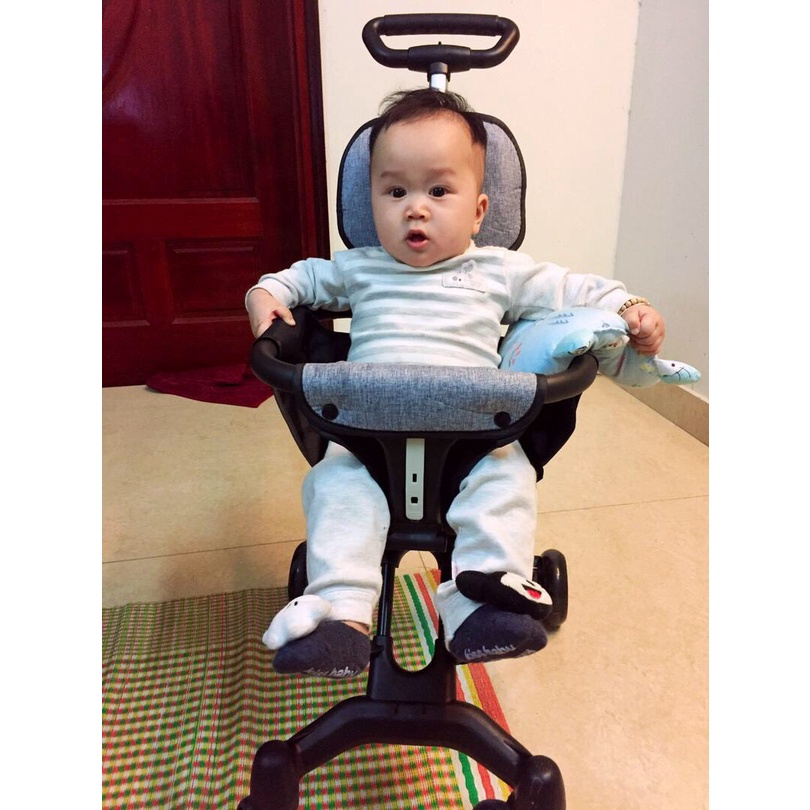 Xe đẩy cho bé, Xe đẩy gấp gọn em bé đi du lịch siêu gọn nhẹ