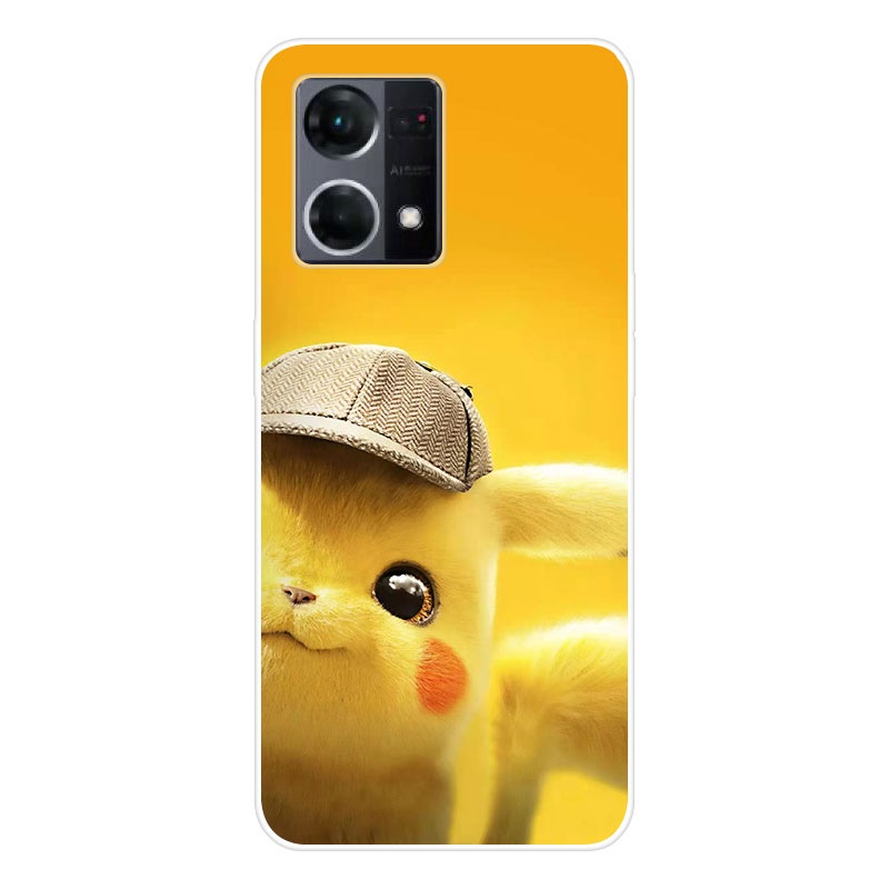 Ốp Điện Thoại TPU Dẻo Họa Tiết Hoạt Hình Dễ Thương Cho OPPO Reno8 4G OPPOReno8 4G