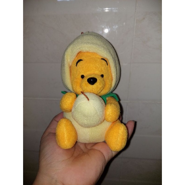pooh cosplay trái lê 18cm