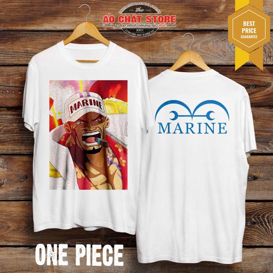 Áo Thun Đô Đốc AKAINU One Piece Cực Chất | Áo Đảo Hải Tặc AKAINU Tshirt | OP56 (Ảnh thật)