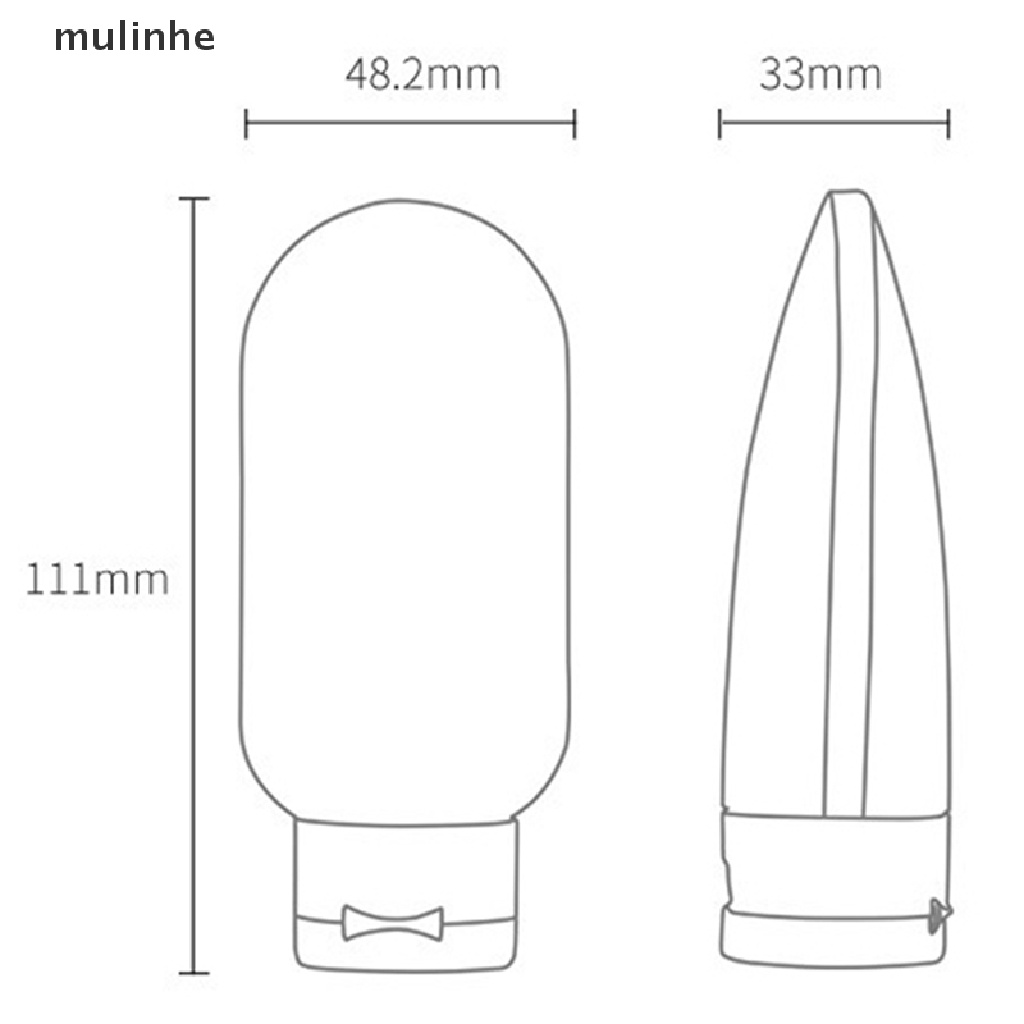 Set 3 Chai Chiết Mỹ Phẩm / Sữa Tắm Tiện Dụng Khi Đi Du Lịch
