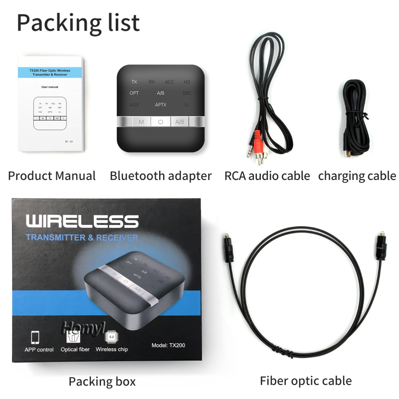 Bộ Thu Phát Tín Hiệu Âm Thanh Bluetooth 5.0 | BigBuy360 - bigbuy360.vn