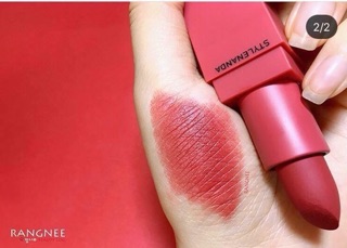 Don thỏi 3CE màu hồng đất pha xíu đỏ