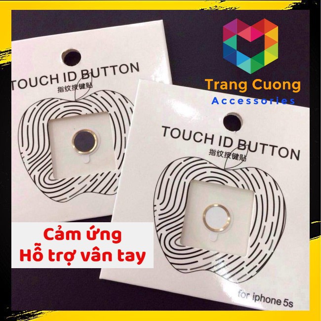 [🚚FREESHIP] Nút home cảm ứng hỗ trợ vân tay cho IPhone/IPad - Siêu Hot 2020