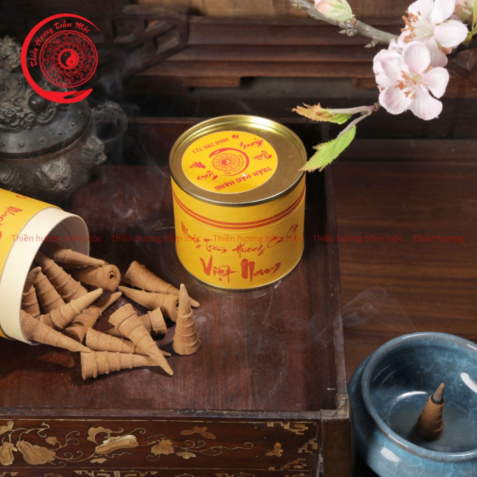 Trầm hương,nhang trầm hương cao cấp tự nhiên 100% trừ tà tẩy uế { HỘP SIÊU ĐẸP } làm quà tặng,biếu