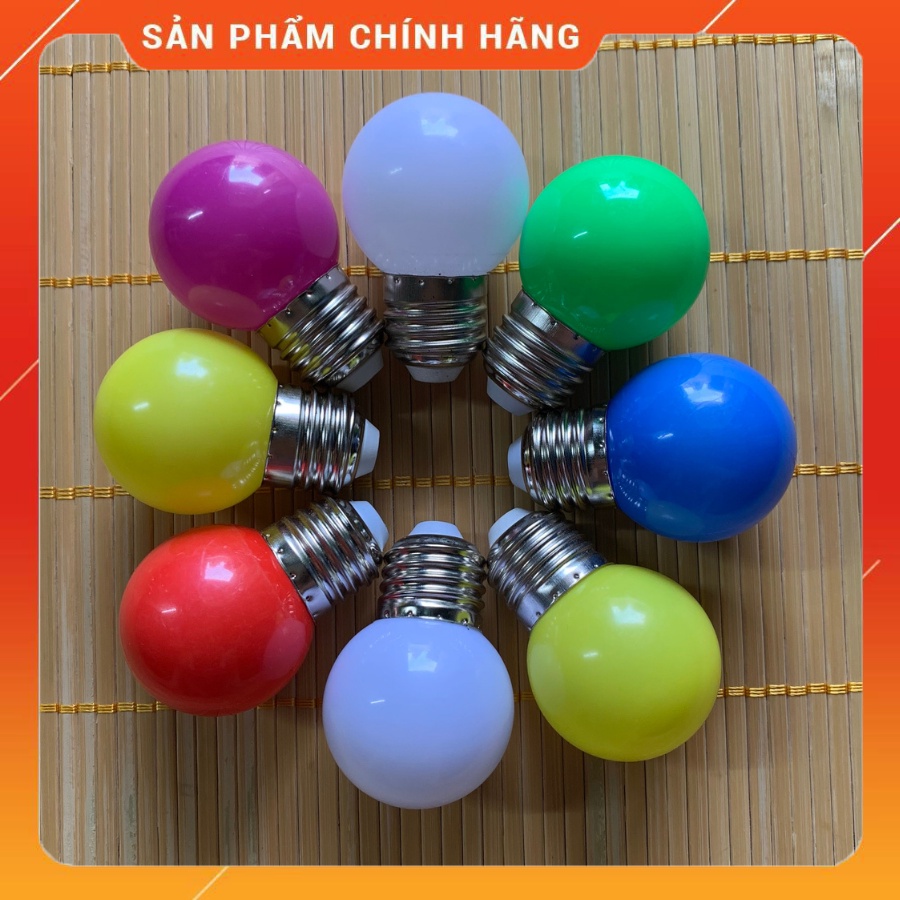 Bóng Chanh Nhiều Màu Giá Tốt Bóng Đèn Led Trang Trí Nội/Ngoại Thất