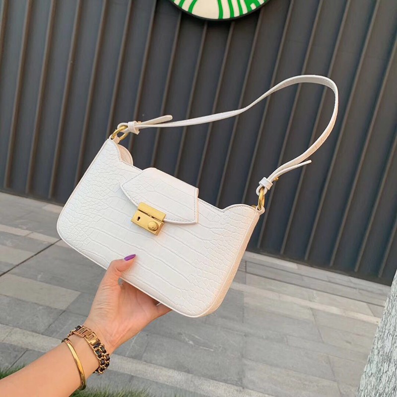 Túi kẹp nách Ngọc Trinh vân da cá sấu cao cấp siêu hot mẫu mới nhất KN01 túi xách đeo vai | BigBuy360 - bigbuy360.vn