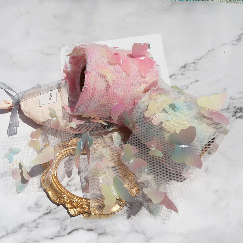 Dây ruy băng hình chuột mickey dễ thương 8cm