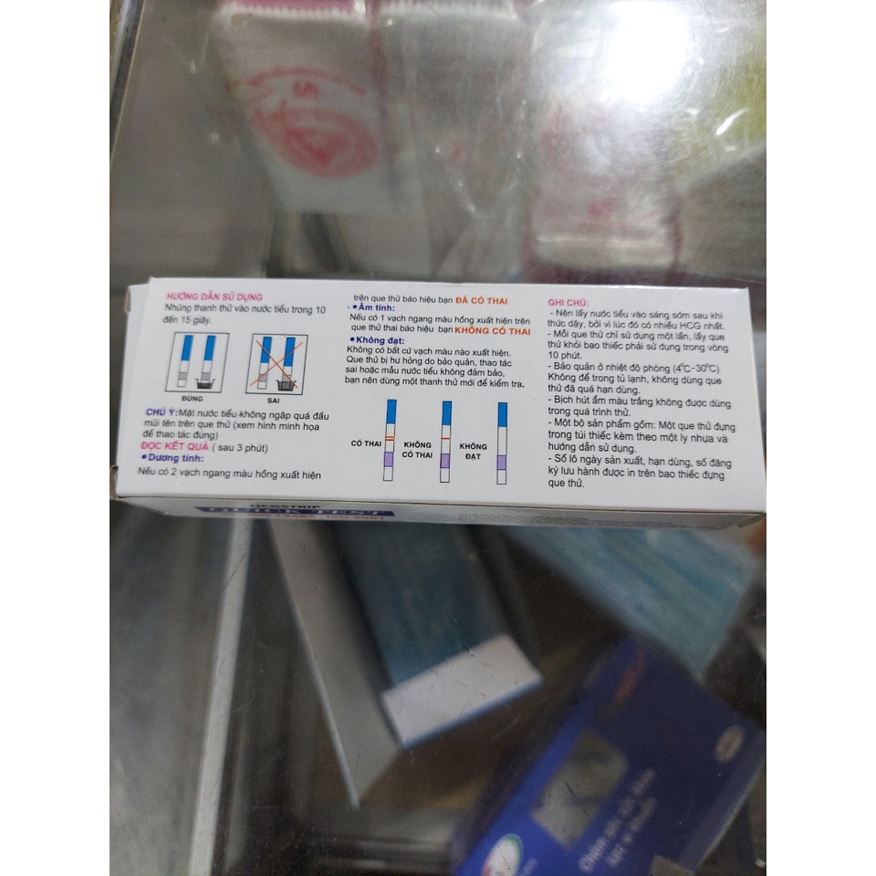 Que thử thai Quick Test phát hiện thai sớm