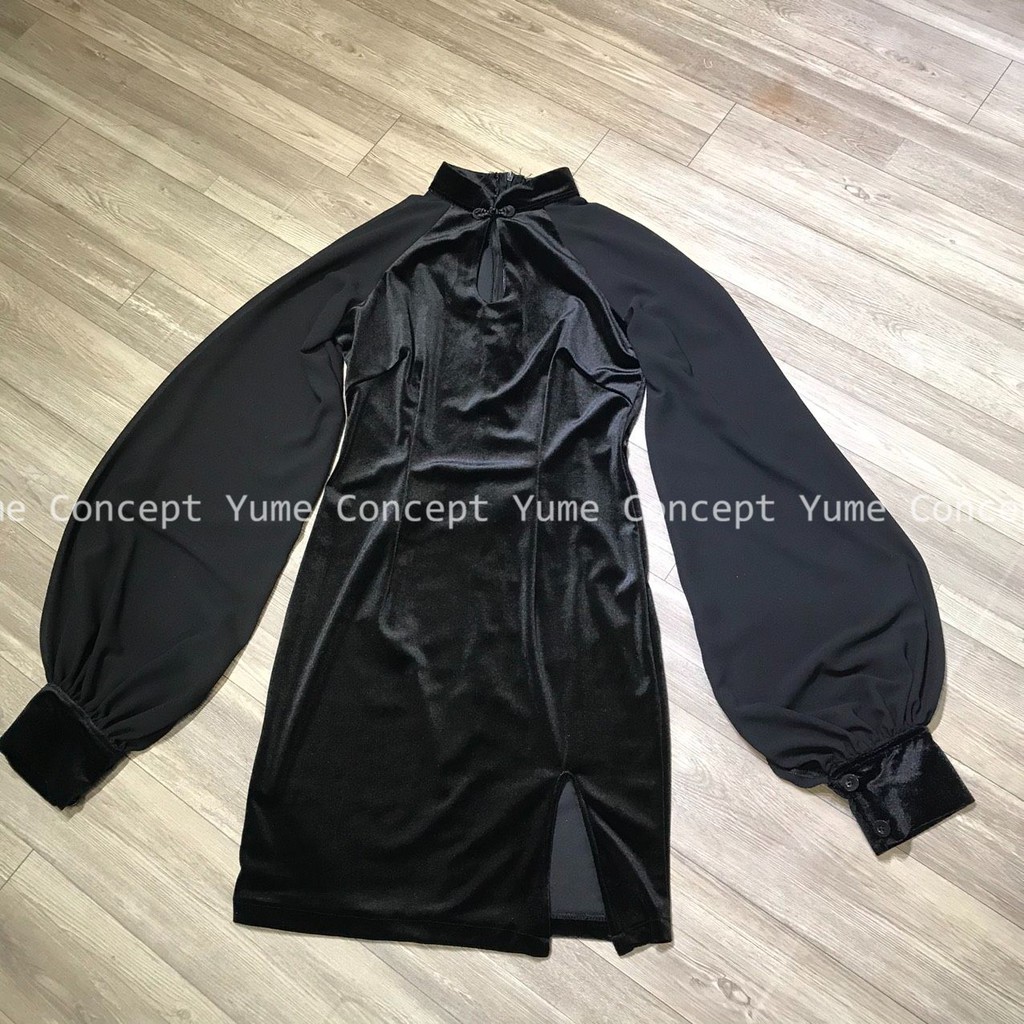 [Mã SKAMA06 giảm 8% tối đa 50K đơn 250K] ĐẦM BODY SƯỜN XÁM CÁCH TÂN TAY PHỒNG | BigBuy360 - bigbuy360.vn