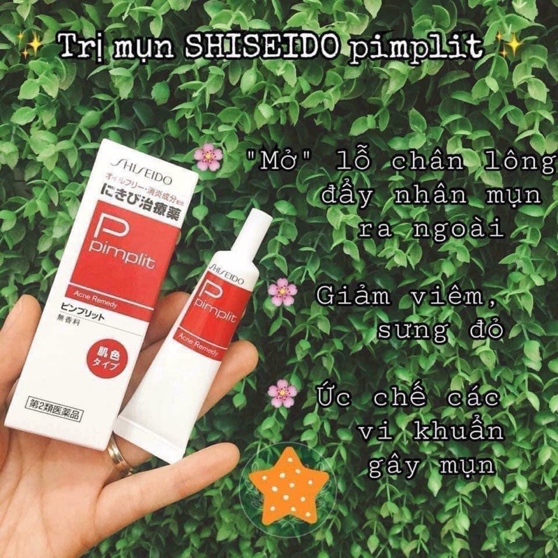 Kem mụn Pimplit Shiseido Nhật Bản giúp giảm mụn