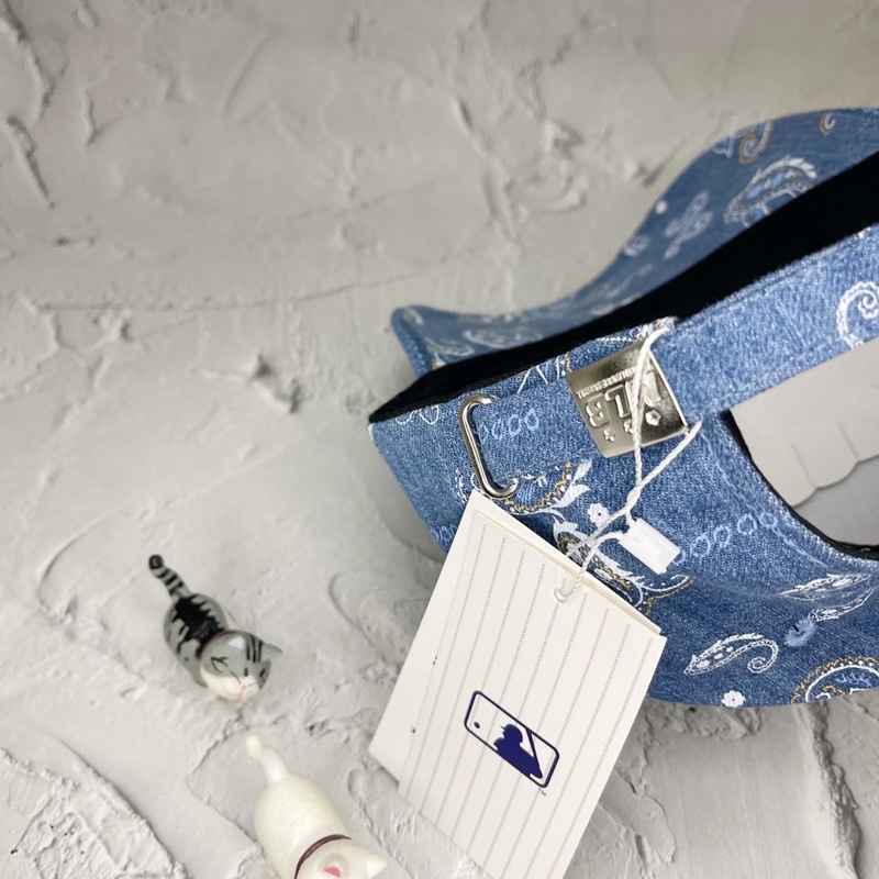 Cặp nón kết mũ lưỡi trai - bucket jean N.Y hoạ tiết chất lừ thời trang nam nữ cá tính full tags