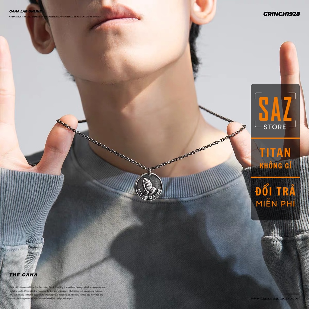 Dây Chuyền Unisex OD Chains Phong Cách Cá Tính Hiphop Thời Trang Saz store - Vòng Cổ Chất Liệu Titan- OD Chains