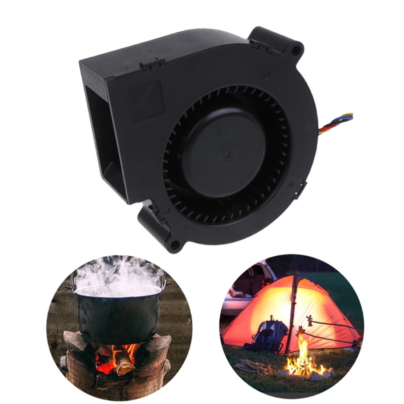 Quạt Thổi Khí 9733 DC12V 4.5A 97mm 97x33mm 4pin PWM 6000RPM