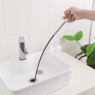 Clog the drain cleaner in the toilet