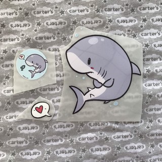 Hình ủi quần áo, hình ép nhiệt - Shark