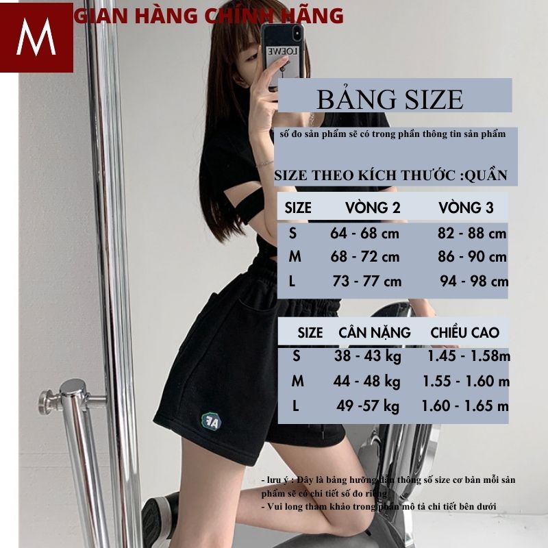 Quần short nữ cạp chun thể thao FA kiểu dáng hàn quốc ulzzang -MAGIDO | BigBuy360 - bigbuy360.vn